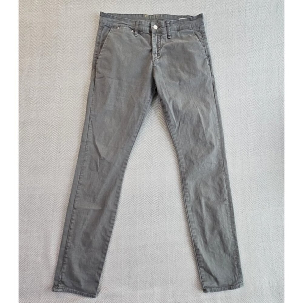 Meltin' Pot Men's Jeans W32 L32‎ Simon Model MP020 Skinny Fit Green EUC AU Italy
